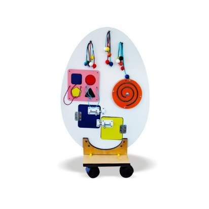 Бизиборд «Яйцо курочки Рябы» для детей