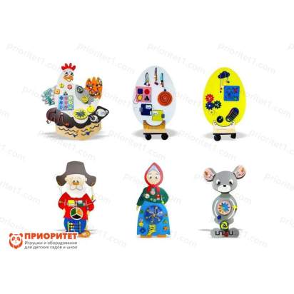 Набор бизибордов сказка курочка ряба главное фото_1