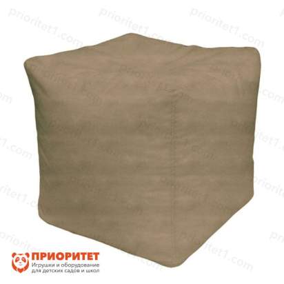 Пуфик «Куб» (велюр, бархатистый бежевый)