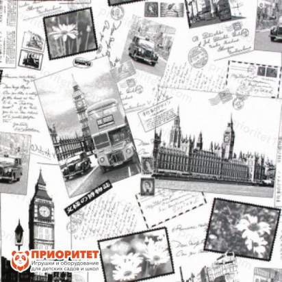 Пуфик «Куб. Биг-бэн» (жаккард)