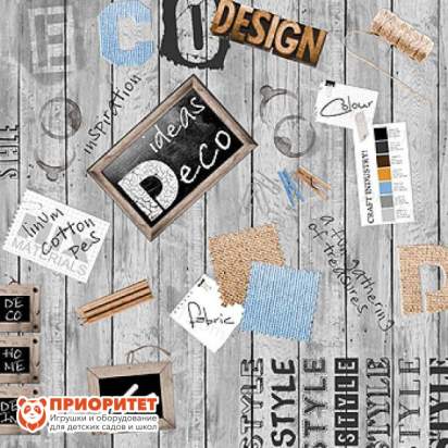 Пуфик «Куб. Декора» (жаккард)