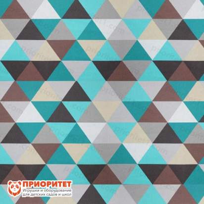 Пуфик «Куб. Ромб» №1 (жаккард)