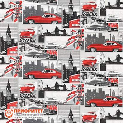 Пуфик «Куб. Ягуар» (жаккард)