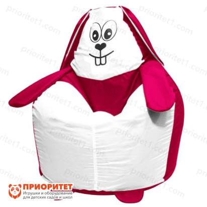 Кресло-мешок «Зайка» (полиэстер, розовый)