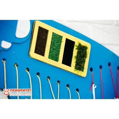 Бизиборд «Отважный слонёнок» тактильный