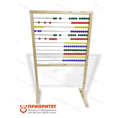 Напольные счеты для детей вид спереди