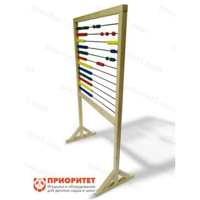 Напольные счеты для детей вид сбоку