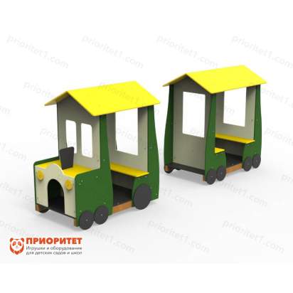 Игровой модуль «Паровозик с вагоном»
