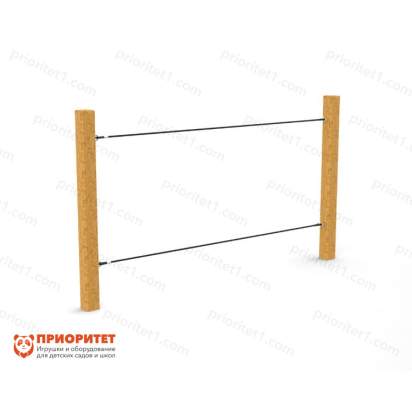 Лаз «Канатный мостик» Wood