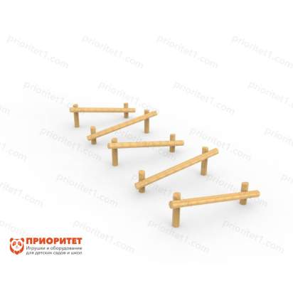 Элемент полосы препятствий «Барьер» Wood